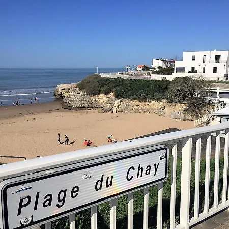 - Vue Mer A 180m De La Plage Du Chay - Terrasse
